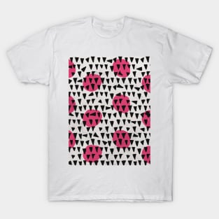 Rain Drops Triangles T-Shirt